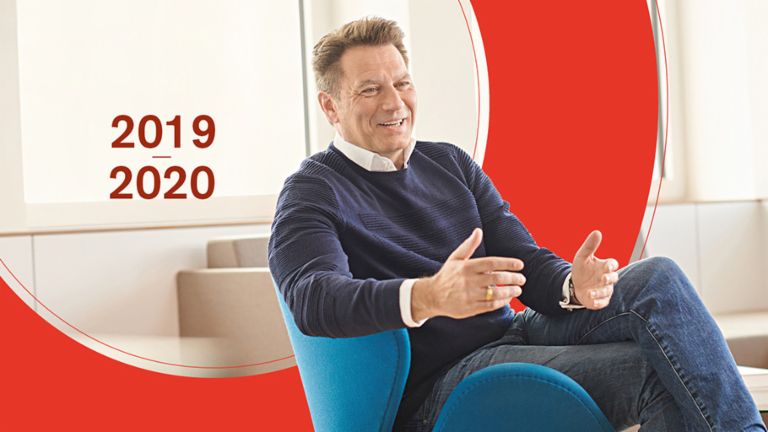 Jahresbericht 2019/20: Klaus Engberding, CEO der EOS Gruppe, im Interview.